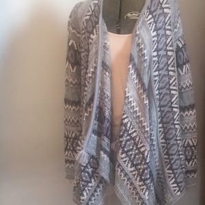 Calypso St Barth baby alpaca drape Pom cardigan